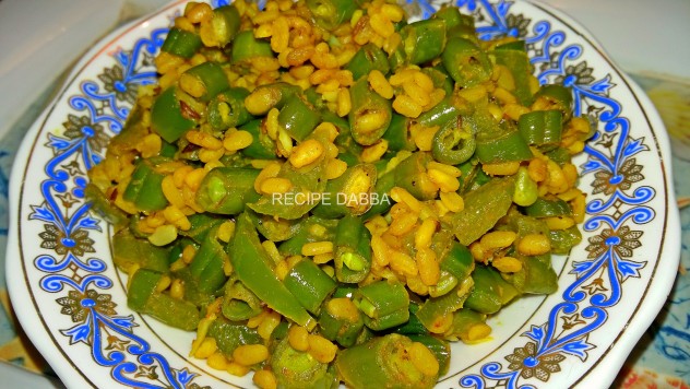 Beans in Moong Dal