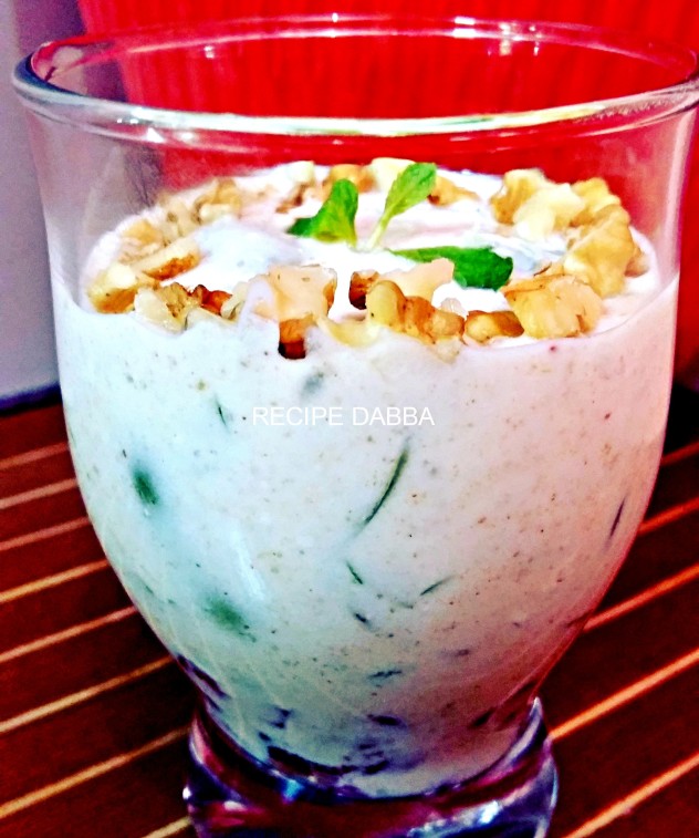 Grapes and Pomegranate raita