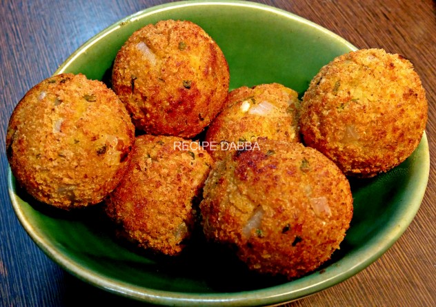 Poha Cheese Balls