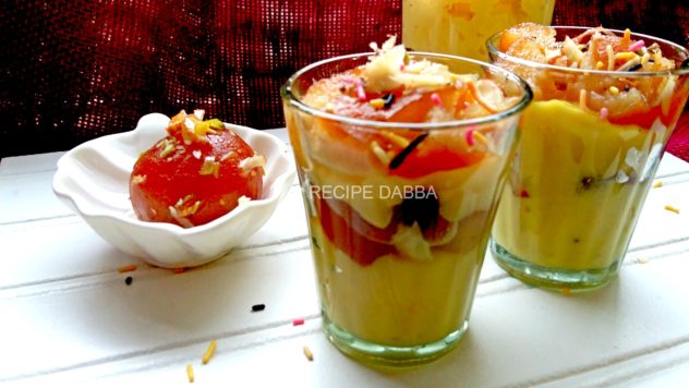 Gulabjamun Custard
